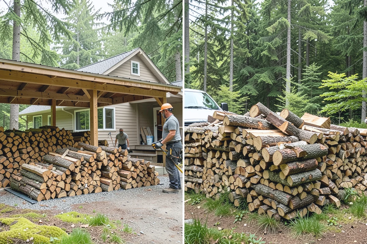 Holiday Firewood Delivery in Des Moines, King County, WA - Confirm your holiday quantity and delivery date
