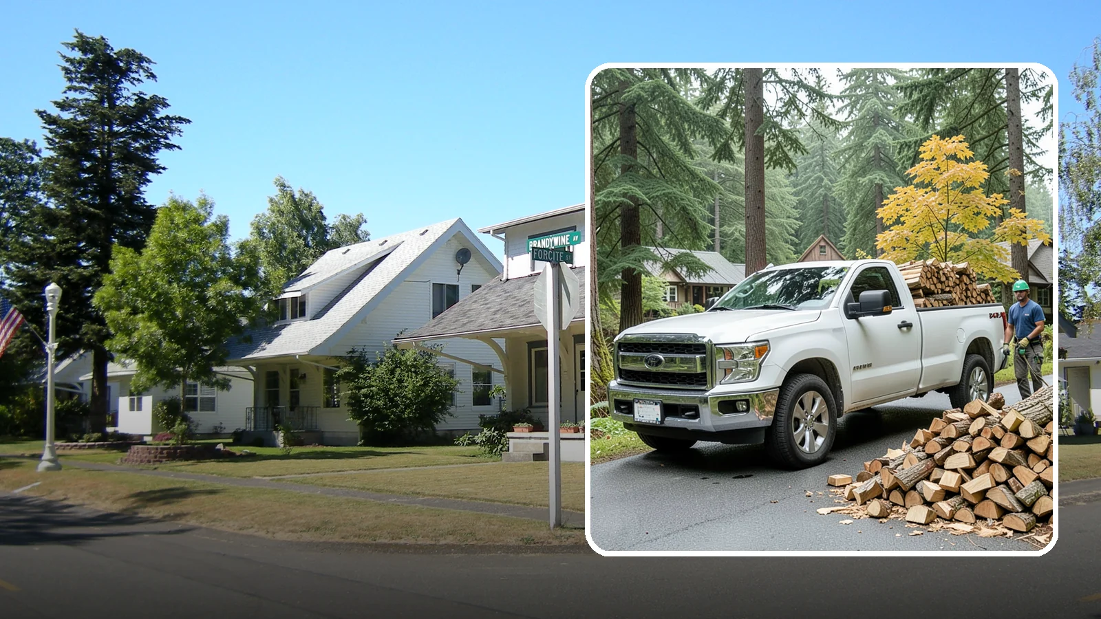 Holiday Firewood Delivery in DuPont, Pierce County, WA - We deliver dry wood around the holidays so your gatherings stay warm and your fires burn bright.