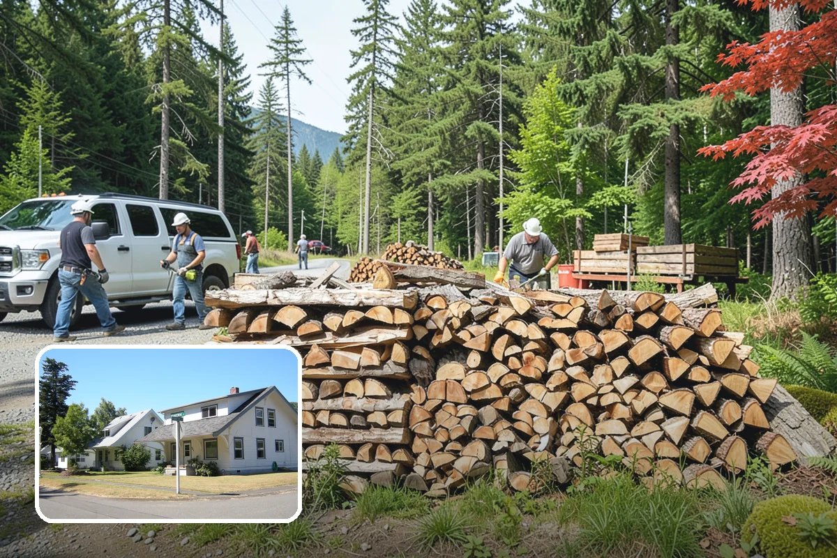 Holiday Firewood Delivery in DuPont, Pierce County, WA - Keeps you stocked through a high-use season