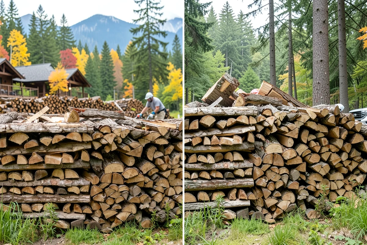 Holiday Firewood Delivery in DuPont, Pierce County, WA - Confirm your holiday quantity and delivery date