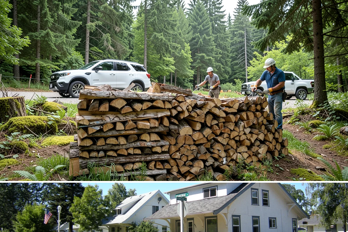 Holiday Firewood Delivery in DuPont, Pierce County, WA - Late fall through the winter holidays is the window, so booking ahead of the busy calendar secures your date.