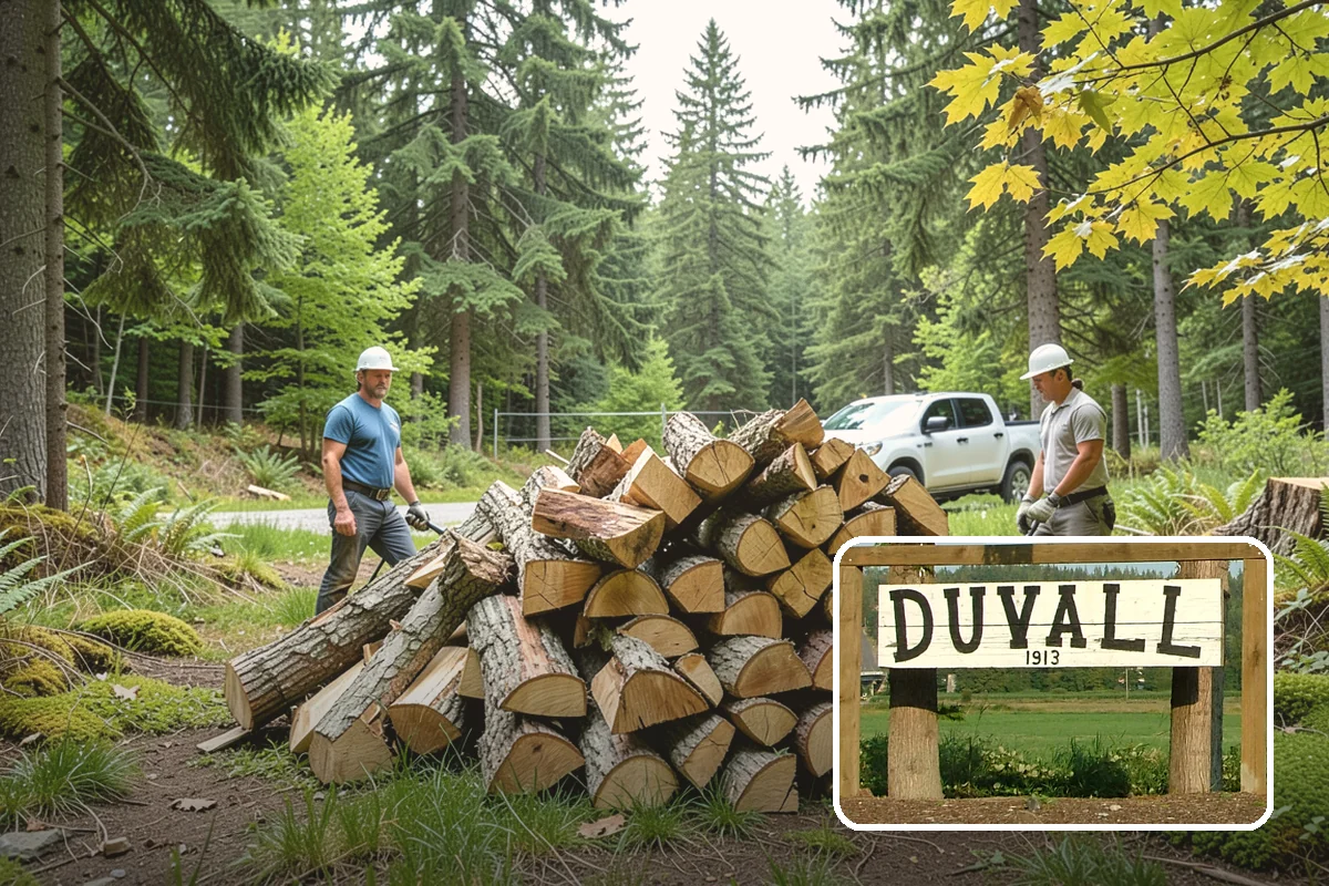 Holiday Firewood Delivery in Duvall, King County, WA - Keeps you stocked through a high-use season