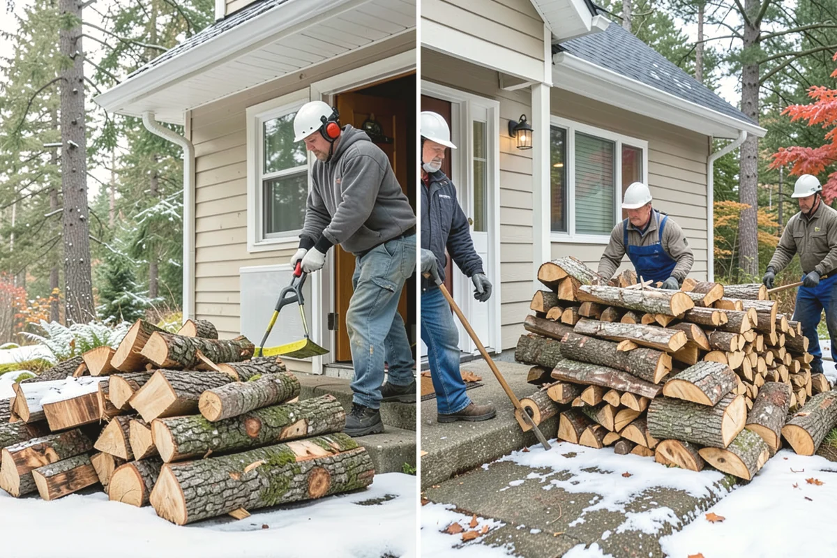 Holiday Firewood Delivery in Duvall, King County, WA - Confirm your holiday quantity and delivery date