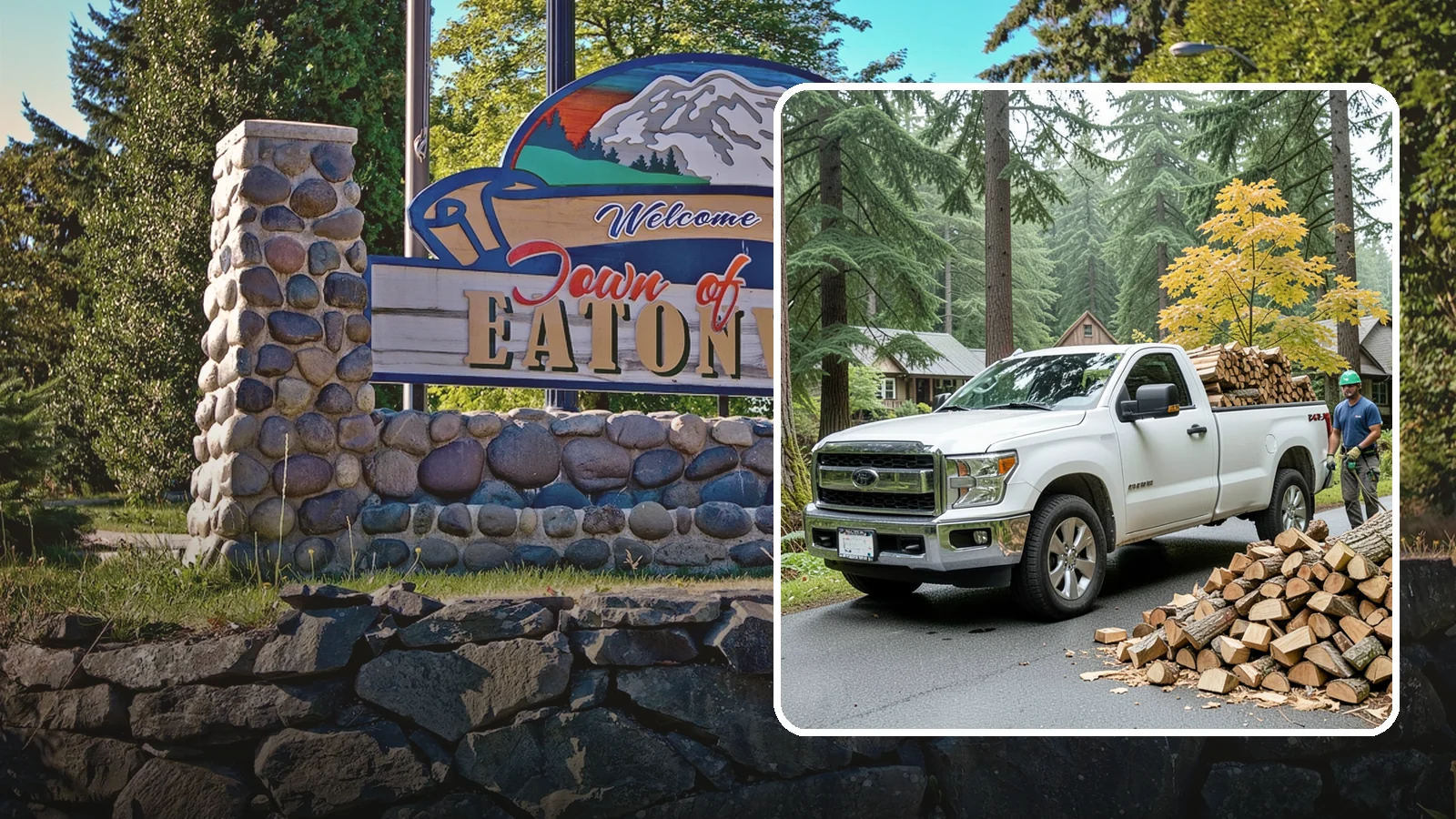 Holiday Firewood Delivery in Eatonville, Pierce County, WA - We deliver dry wood around the holidays so your gatherings stay warm and your fires burn bright.