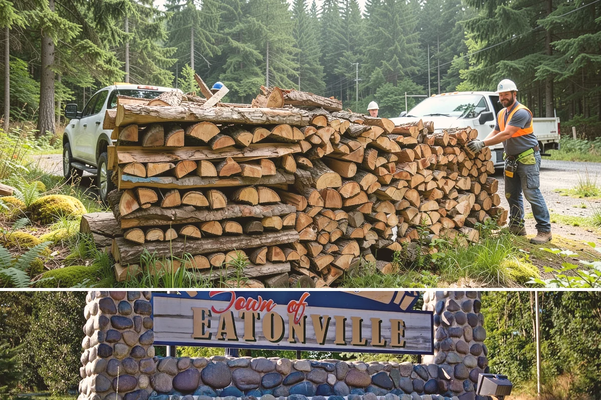 Holiday Firewood Delivery in Eatonville, Pierce County, WA - Late fall through the winter holidays is the window, so booking ahead of the busy calendar secures your date.