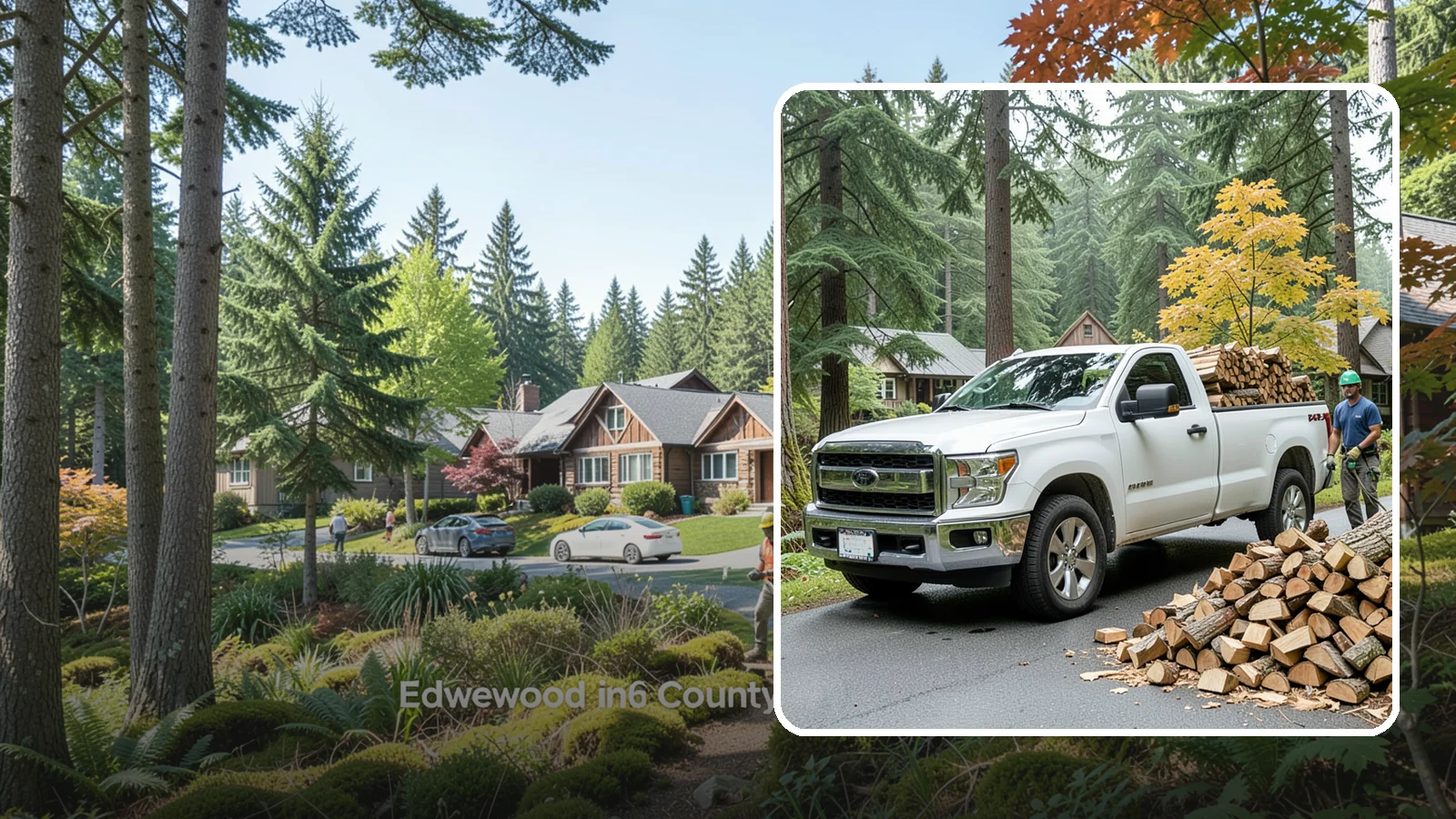 Holiday Firewood Delivery in Edgewood, Pierce County, WA - We deliver dry wood around the holidays so your gatherings stay warm and your fires burn bright.