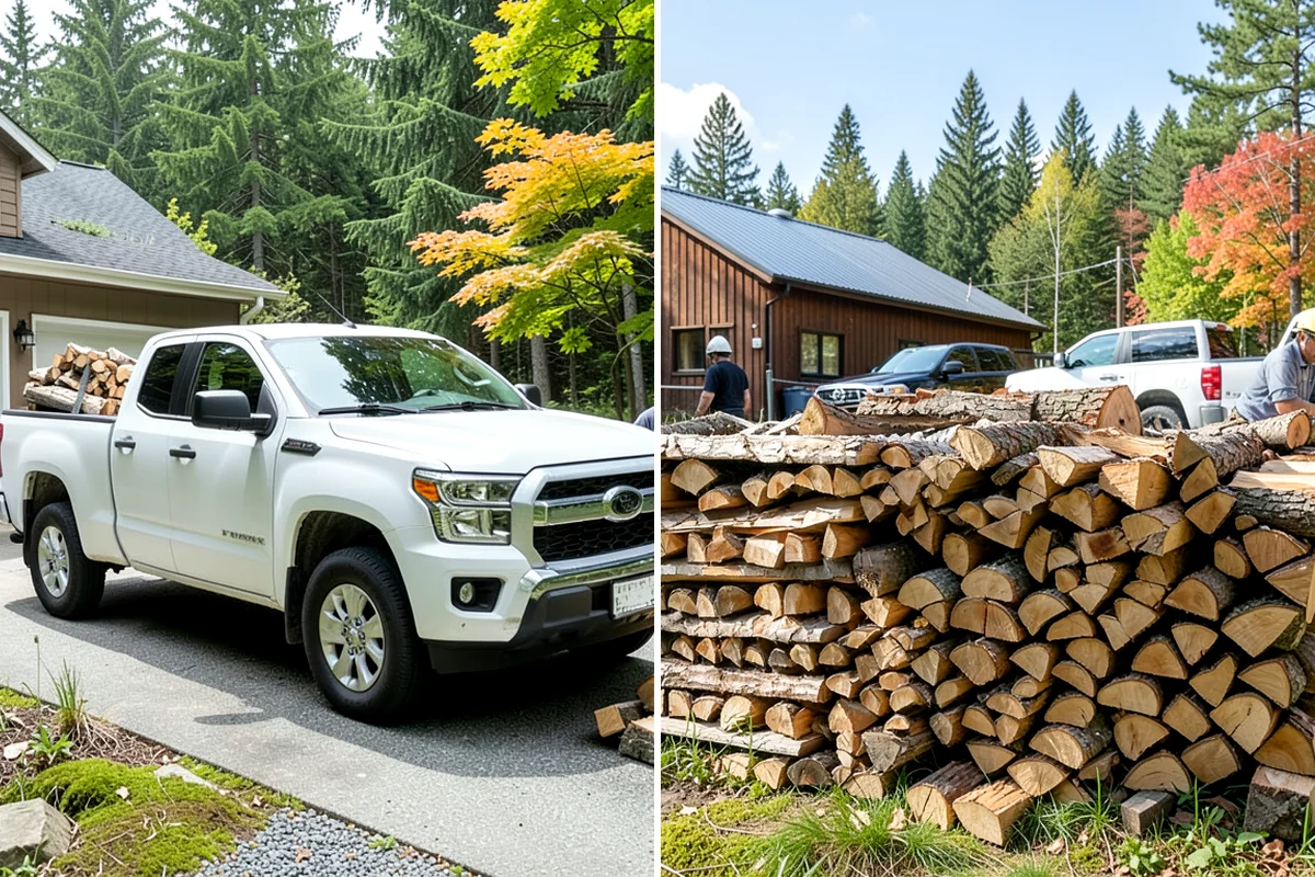 Holiday Firewood Delivery in Everett, Snohomish County, WA - Confirm your holiday quantity and delivery date