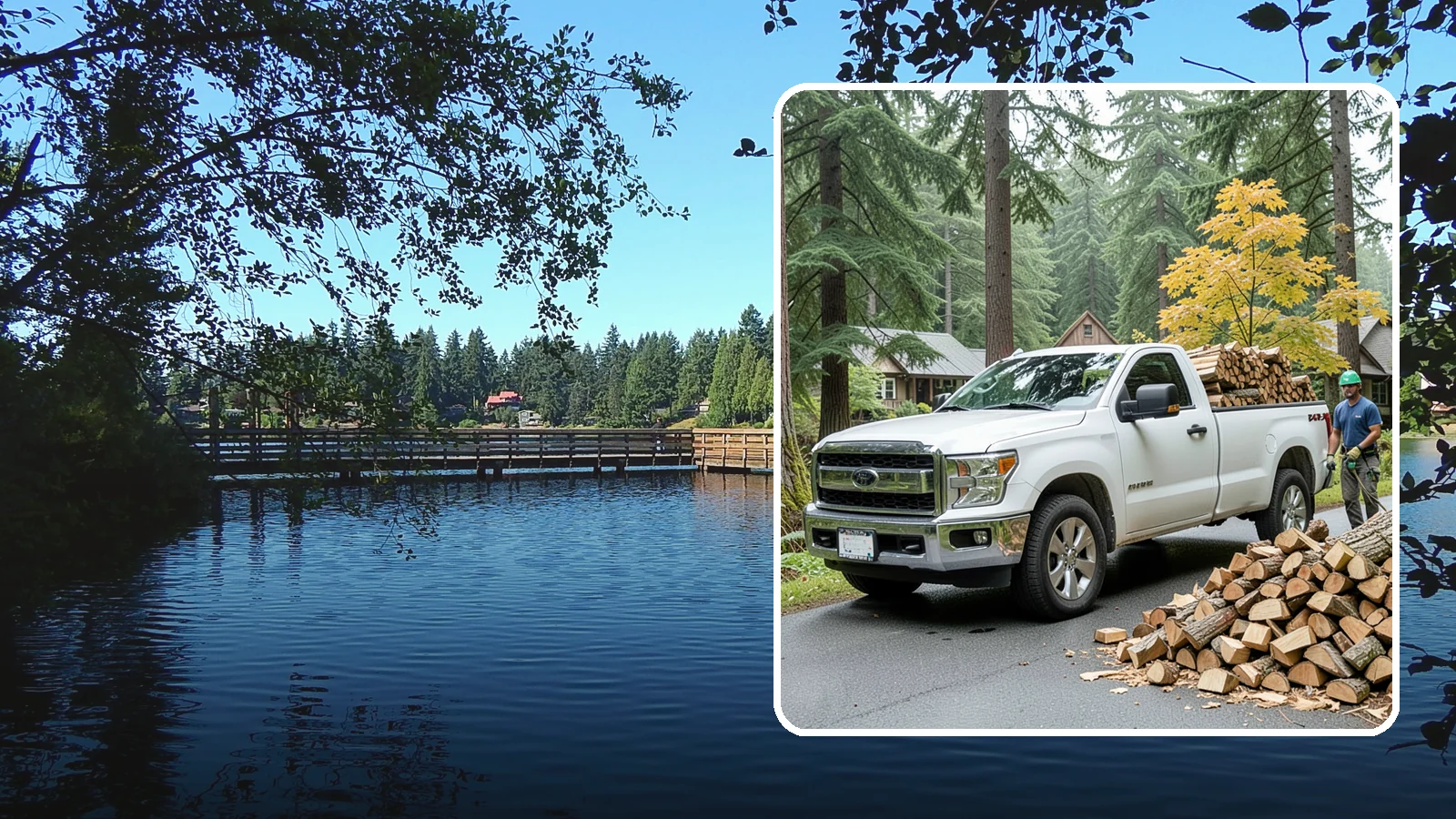 Holiday Firewood Delivery in Federal Way, King County, WA - We deliver dry wood around the holidays so your gatherings stay warm and your fires burn bright.