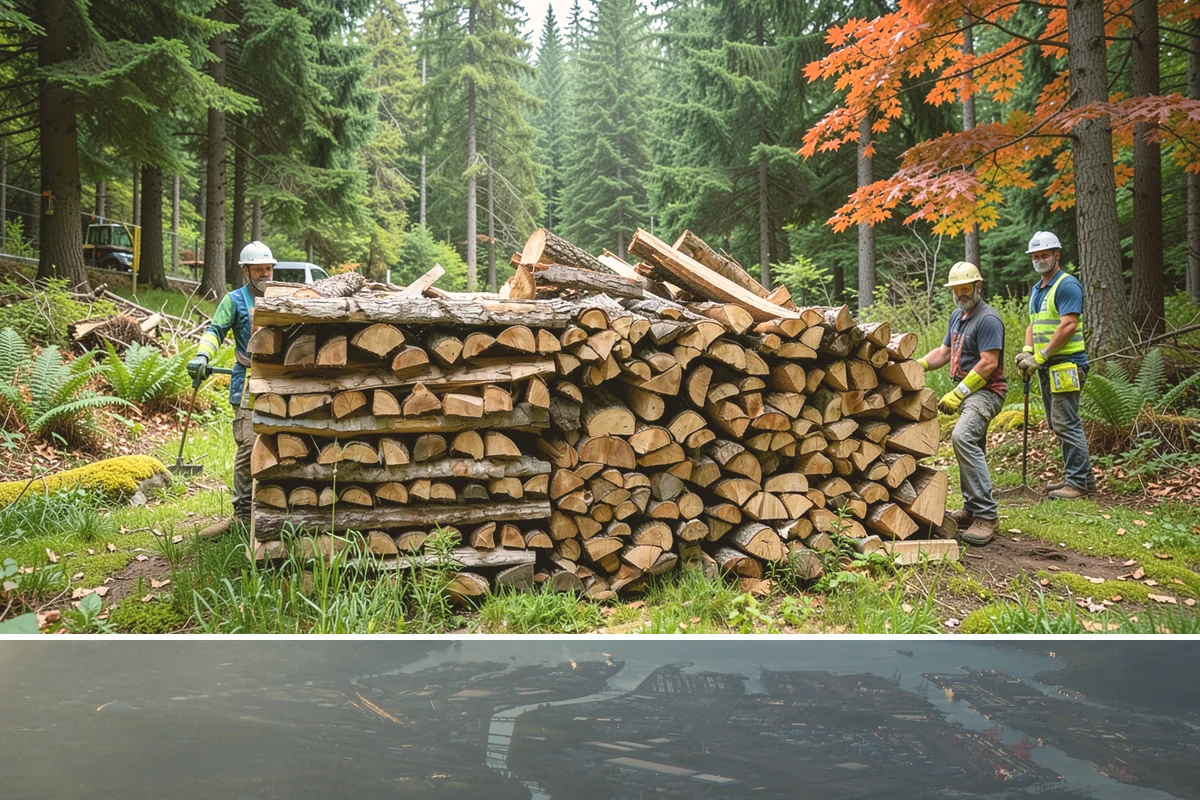 Holiday Firewood Delivery in Fife, Pierce County, WA - Late fall through the winter holidays is the window, so booking ahead of the busy calendar secures your date.