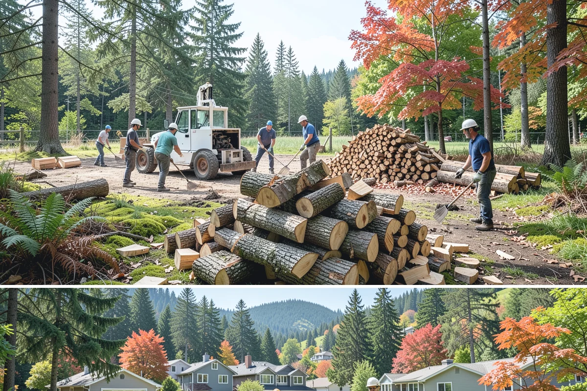 Holiday Firewood Delivery in Fircrest, Pierce County, WA - Late fall through the winter holidays is the window, so booking ahead of the busy calendar secures your date.