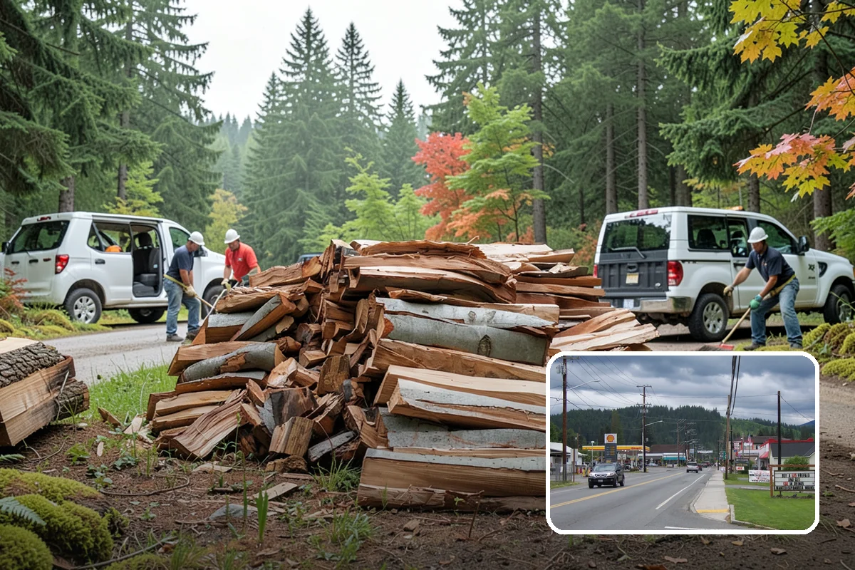 Holiday Firewood Delivery in Granite Falls, Snohomish County, WA - Keeps you stocked through a high-use season
