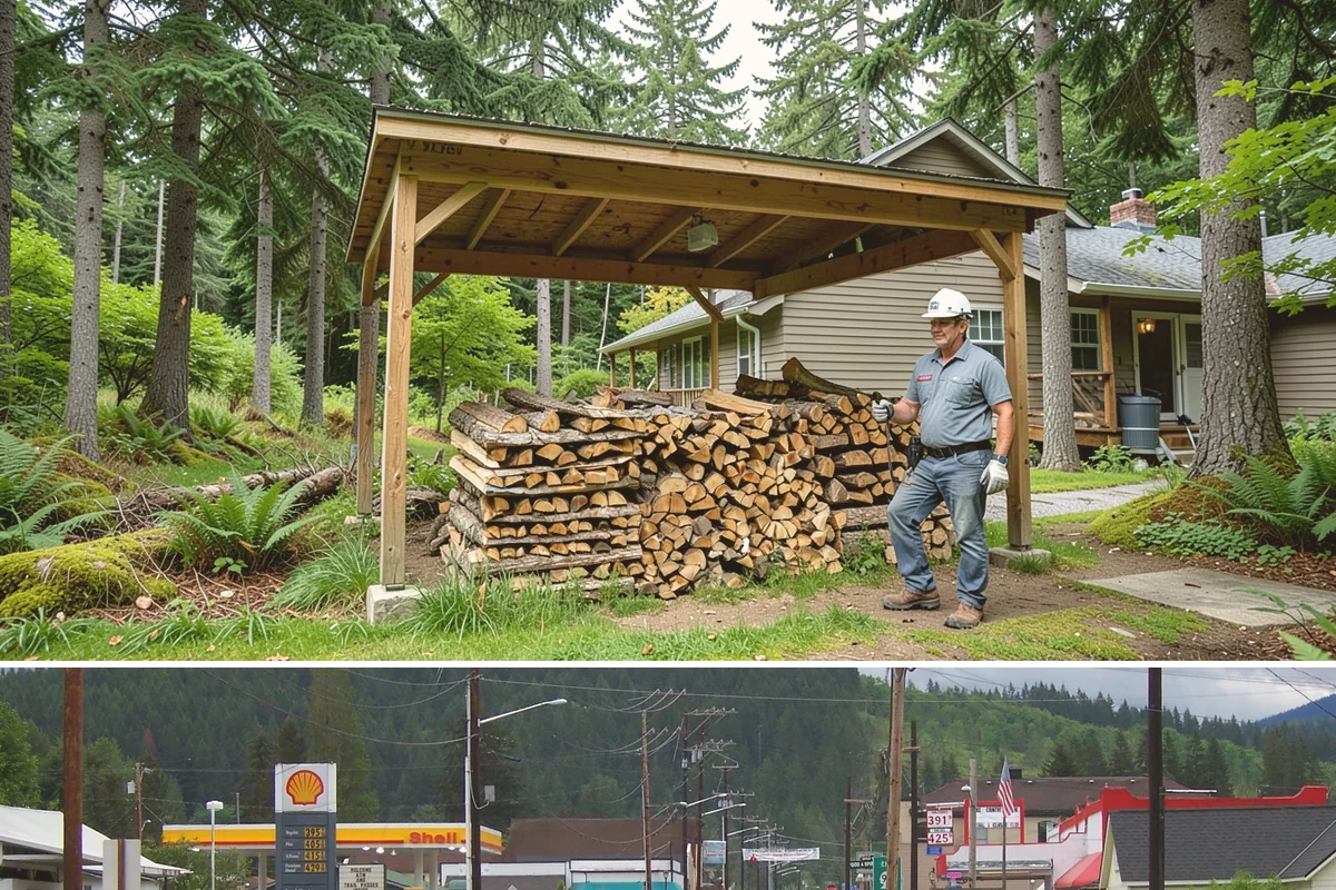 Holiday Firewood Delivery in Granite Falls, Snohomish County, WA - Late fall through the winter holidays is the window, so booking ahead of the busy calendar secures your date.