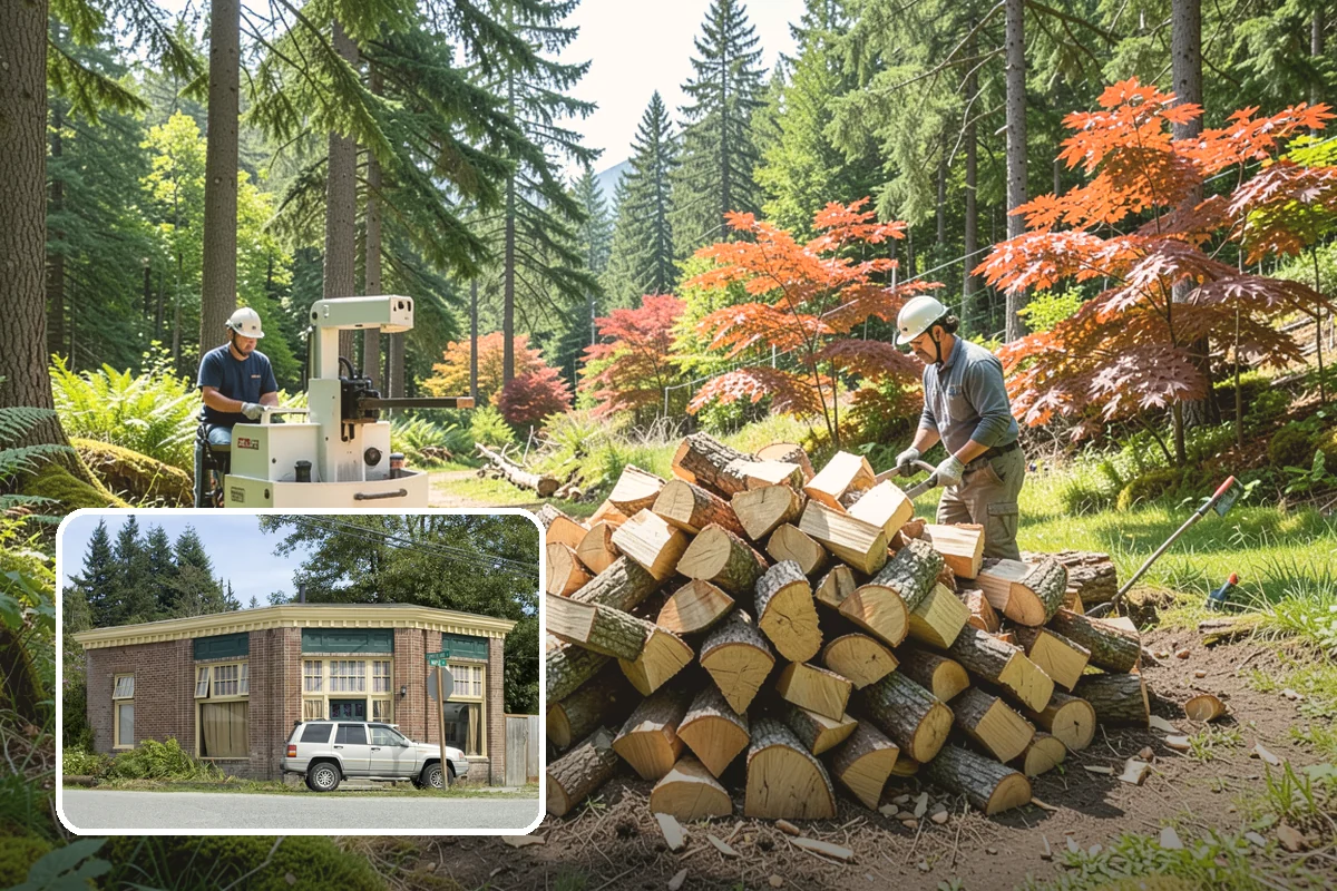 Holiday Firewood Delivery in Hamilton, Skagit County, WA - Keeps you stocked through a high-use season
