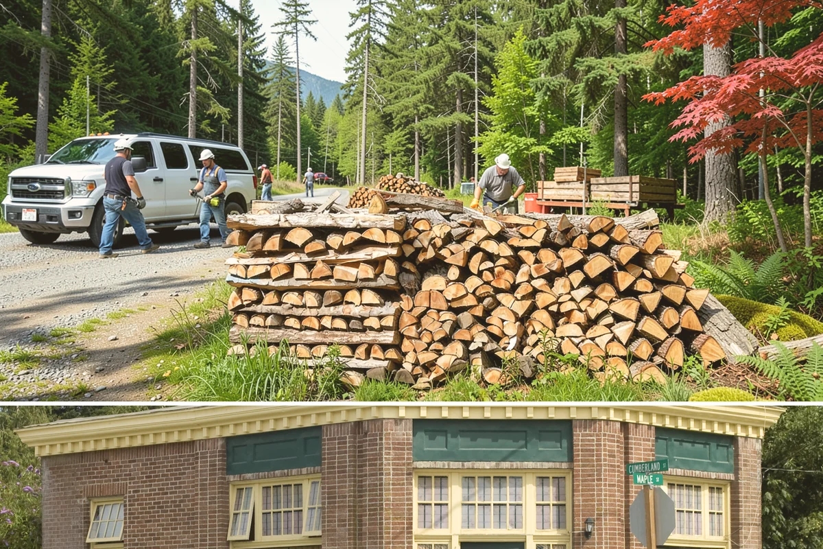 Holiday Firewood Delivery in Hamilton, Skagit County, WA - Late fall through the winter holidays is the window, so booking ahead of the busy calendar secures your date.