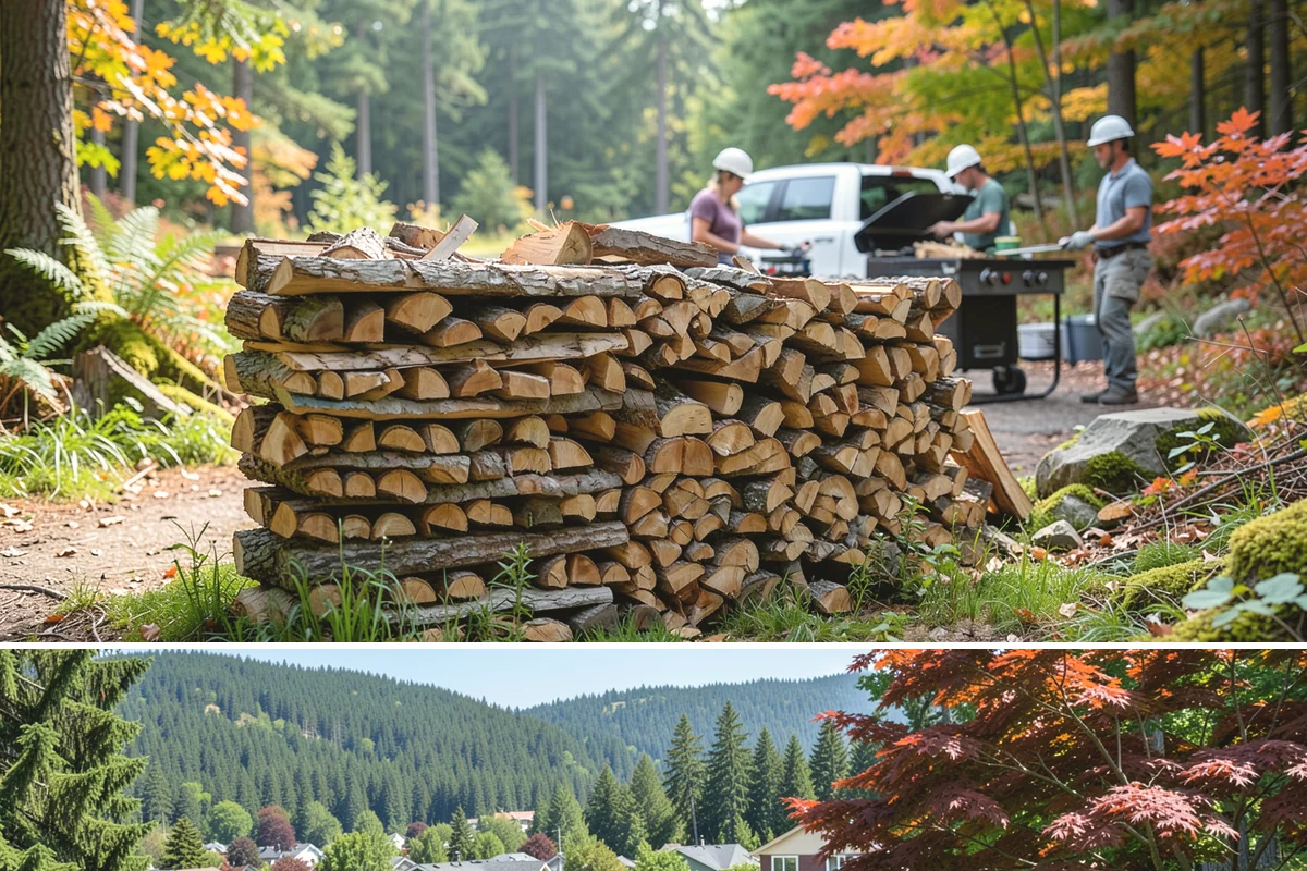 Holiday Firewood Delivery in Index, Snohomish County, WA - Late fall through the winter holidays is the window, so booking ahead of the busy calendar secures your date.