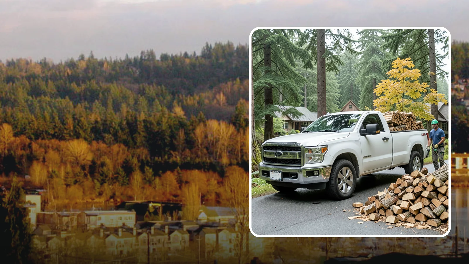 Holiday Firewood Delivery in Kenmore, King County, WA - We deliver dry wood around the holidays so your gatherings stay warm and your fires burn bright.
