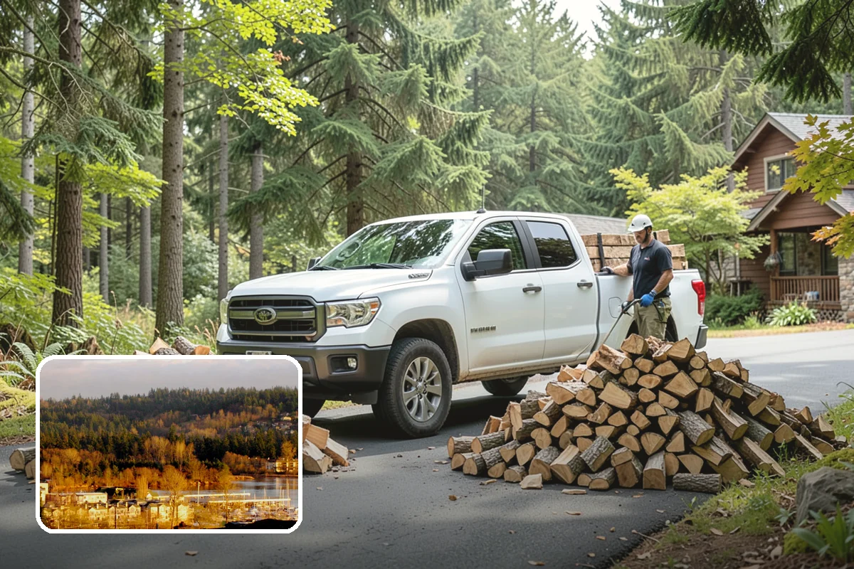 Holiday Firewood Delivery in Kenmore, King County, WA - Keeps you stocked through a high-use season