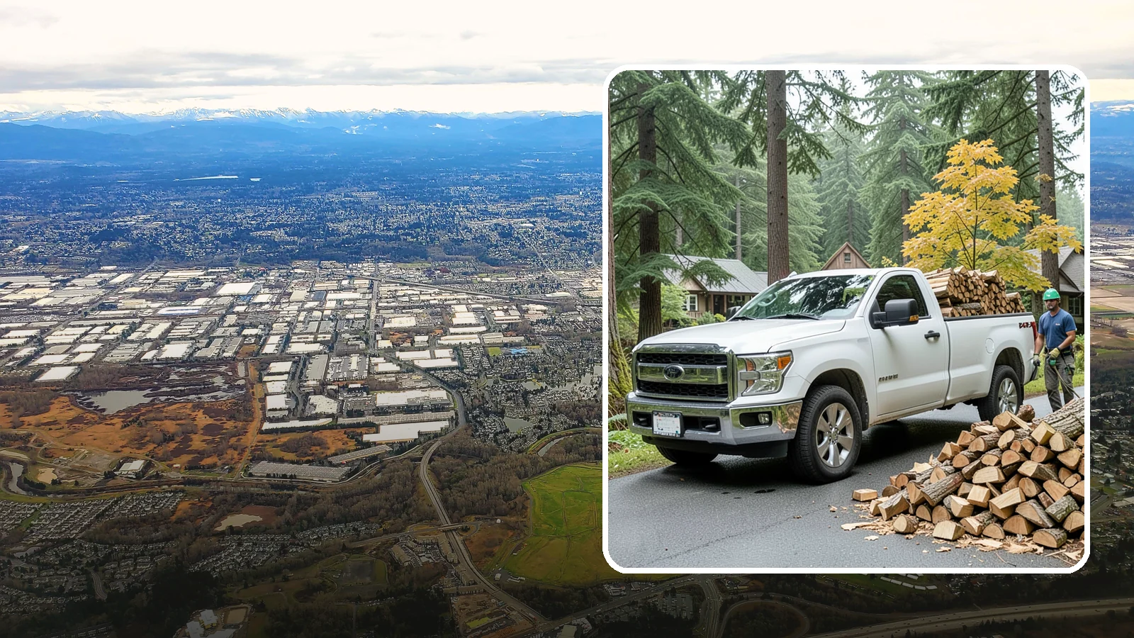 Holiday Firewood Delivery in Kent, King County, WA - We deliver dry wood around the holidays so your gatherings stay warm and your fires burn bright.