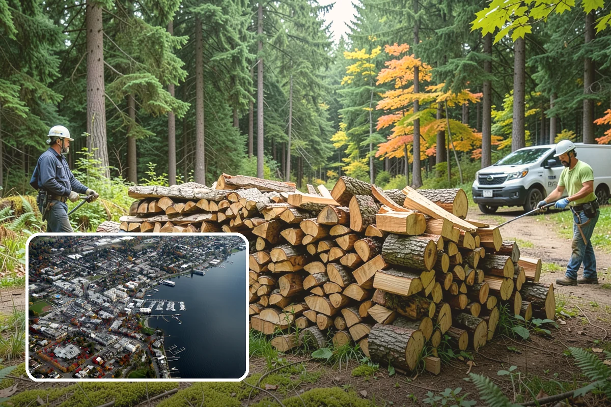Holiday Firewood Delivery in Kirkland, King County, WA - Keeps you stocked through a high-use season