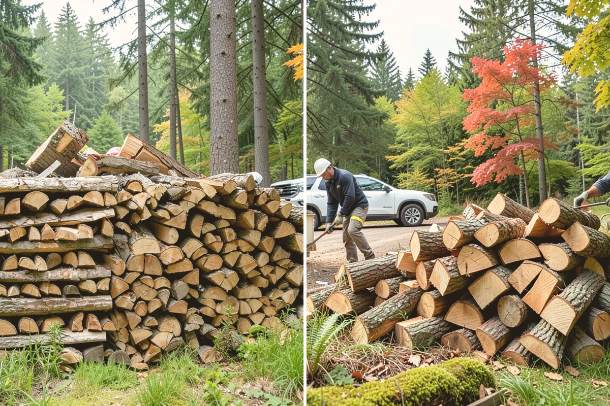 Holiday Firewood Delivery in Kirkland, King County, WA - Confirm your holiday quantity and delivery date