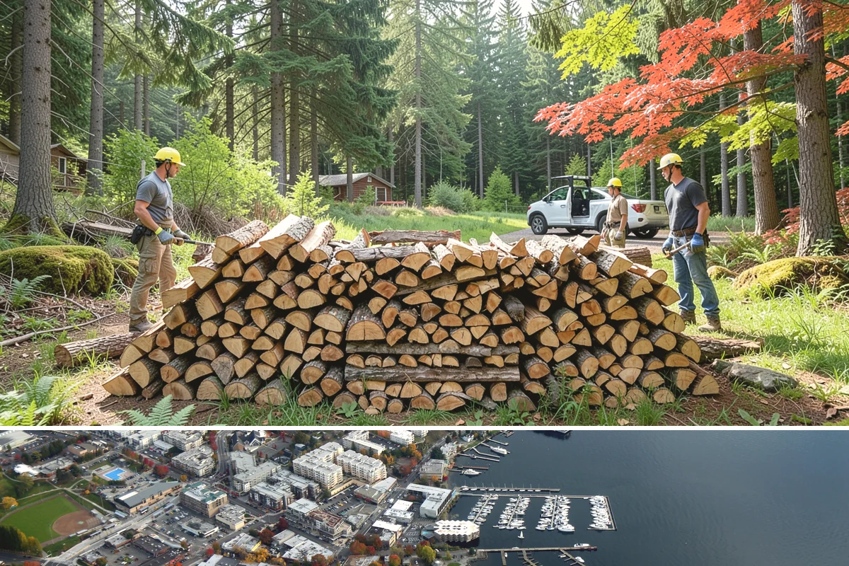 Holiday Firewood Delivery in Kirkland, King County, WA - Late fall through the winter holidays is the window, so booking ahead of the busy calendar secures your date.