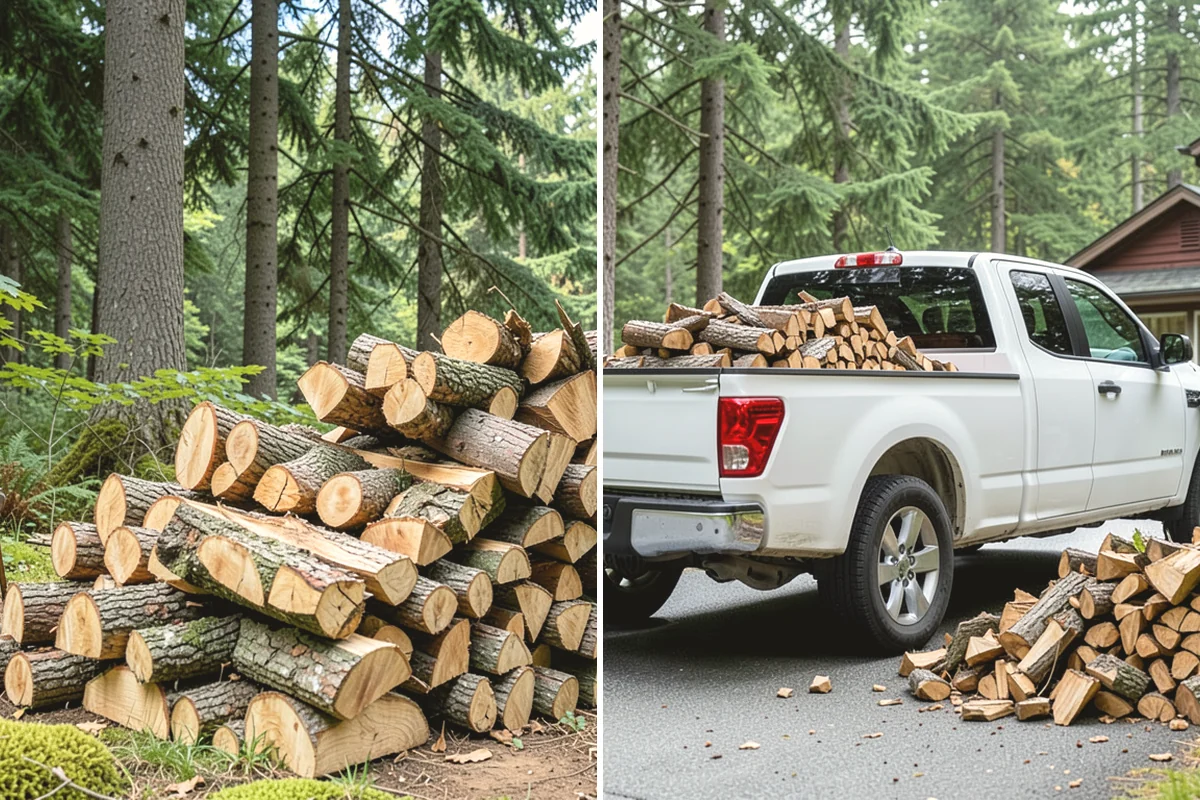 Holiday Firewood Delivery in La Conner, Skagit County, WA - Confirm your holiday quantity and delivery date