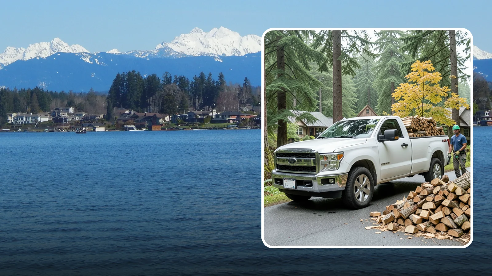 Holiday Firewood Delivery in Lake Stevens, Snohomish County, WA - We deliver dry wood around the holidays so your gatherings stay warm and your fires burn bright.