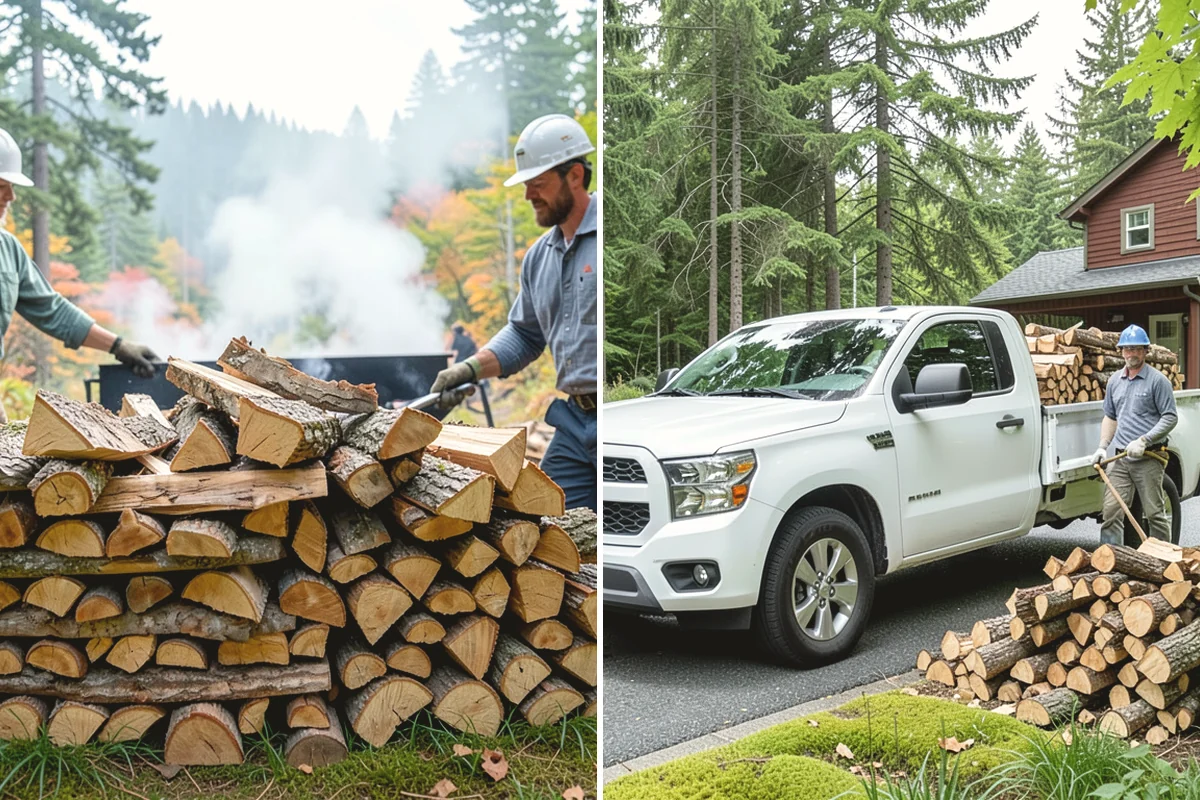 Holiday Firewood Delivery in Lake Stevens, Snohomish County, WA - Confirm your holiday quantity and delivery date