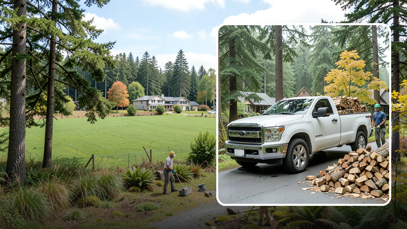 Holiday Firewood Delivery in Lyman, Skagit County, WA - We deliver dry wood around the holidays so your gatherings stay warm and your fires burn bright.