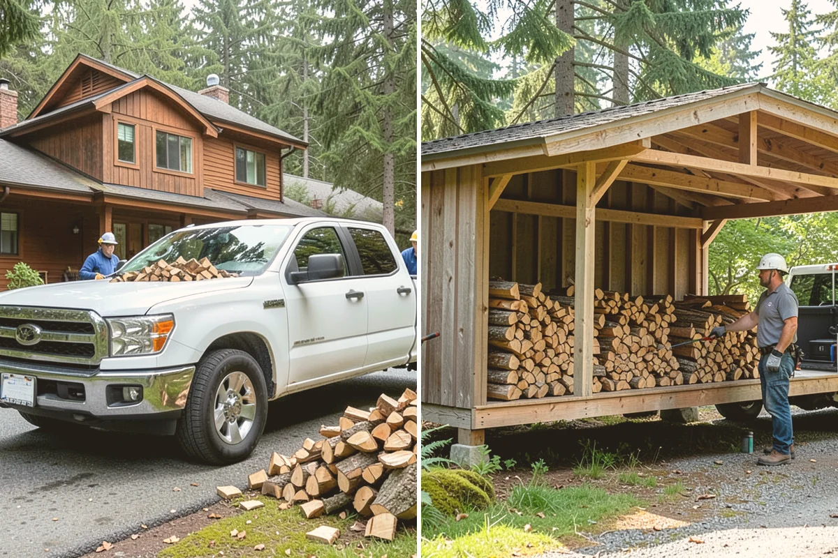 Holiday Firewood Delivery in Lynnwood, Snohomish County, WA - Confirm your holiday quantity and delivery date