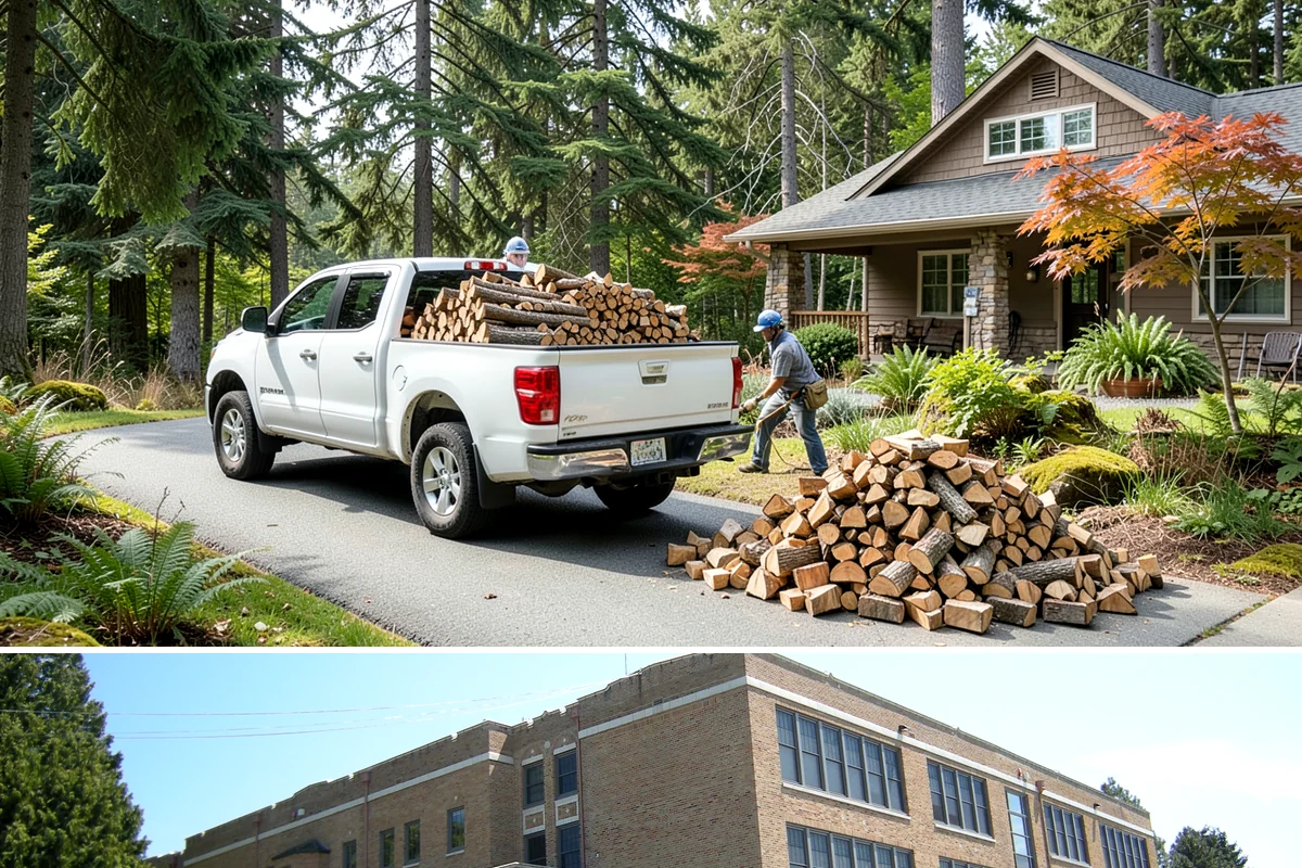 Holiday Firewood Delivery in Maple Valley, King County, WA - Late fall through the winter holidays is the window, so booking ahead of the busy calendar secures your date.