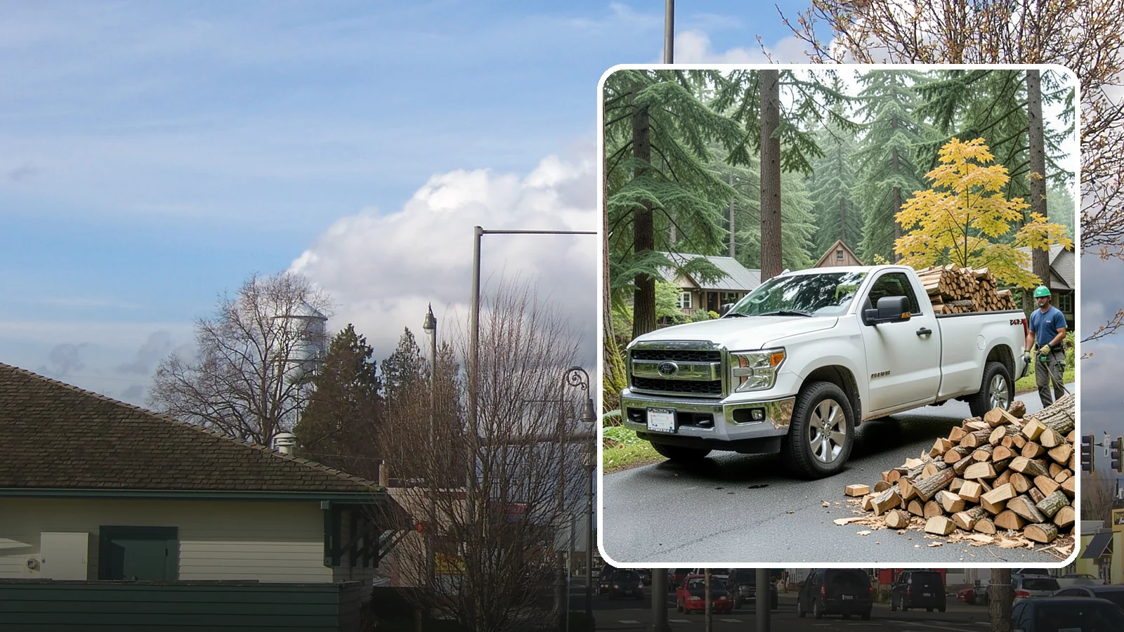 Holiday Firewood Delivery in Marysville, Snohomish County, WA - We deliver dry wood around the holidays so your gatherings stay warm and your fires burn bright.