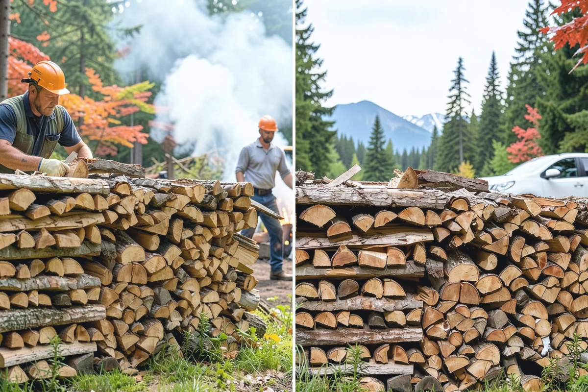 Holiday Firewood Delivery in Marysville, Snohomish County, WA - Confirm your holiday quantity and delivery date