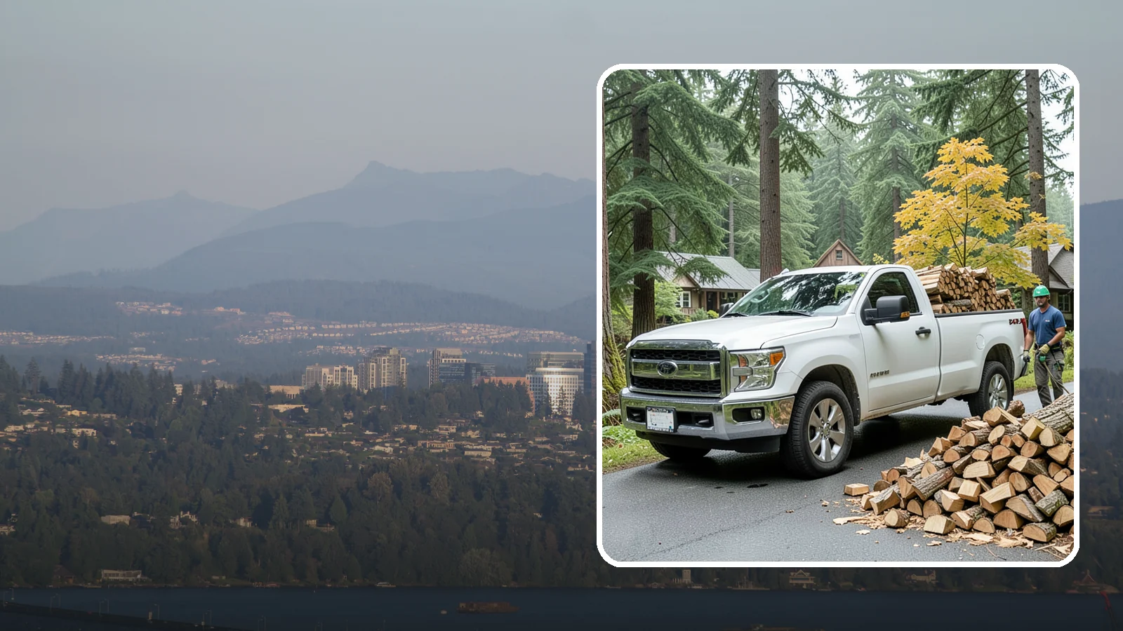 Holiday Firewood Delivery in Medina, King County, WA - We deliver dry wood around the holidays so your gatherings stay warm and your fires burn bright.