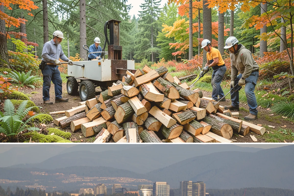 Holiday Firewood Delivery in Medina, King County, WA - Late fall through the winter holidays is the window, so booking ahead of the busy calendar secures your date.