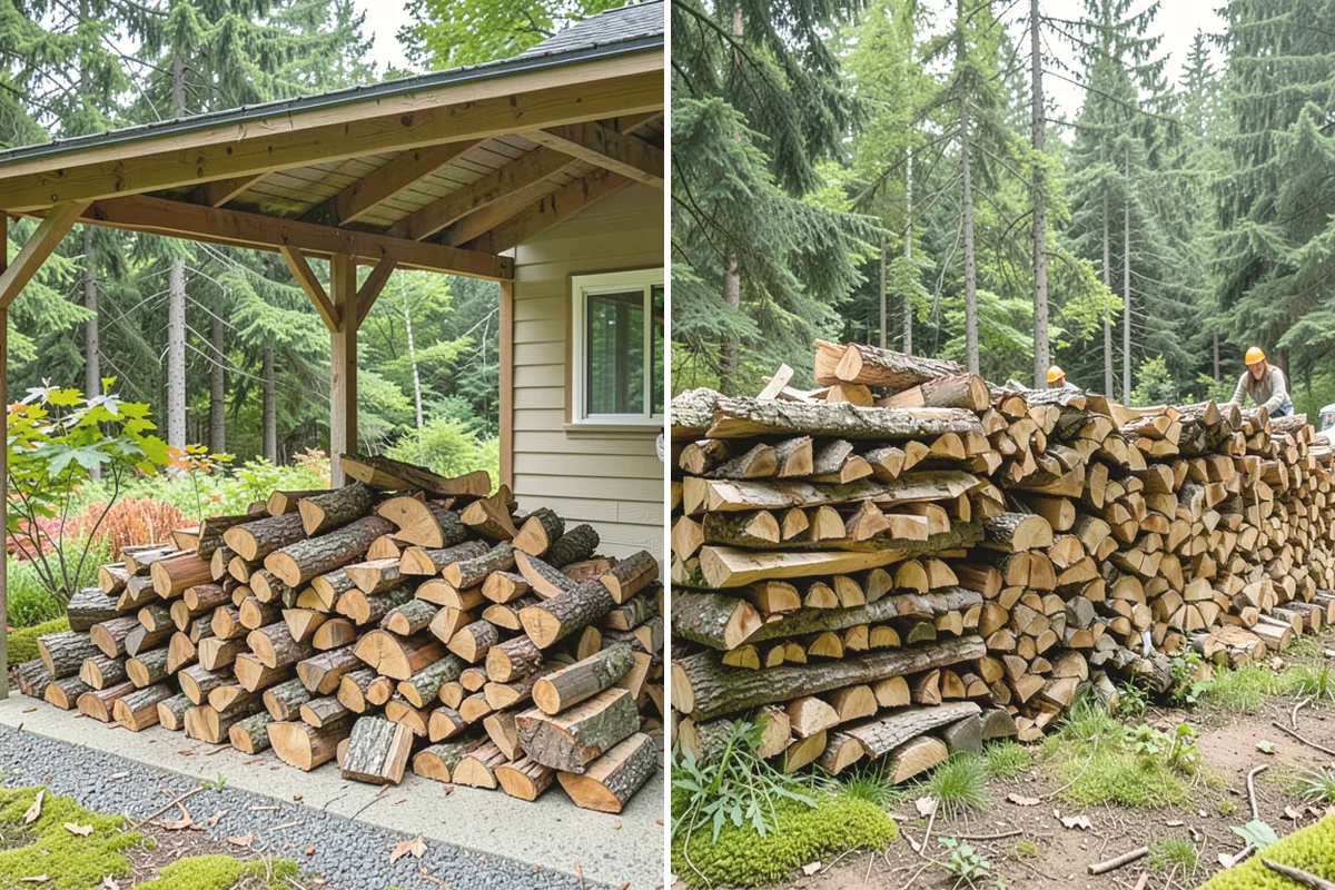 Holiday Firewood Delivery in Mercer Island, King County, WA - Confirm your holiday quantity and delivery date