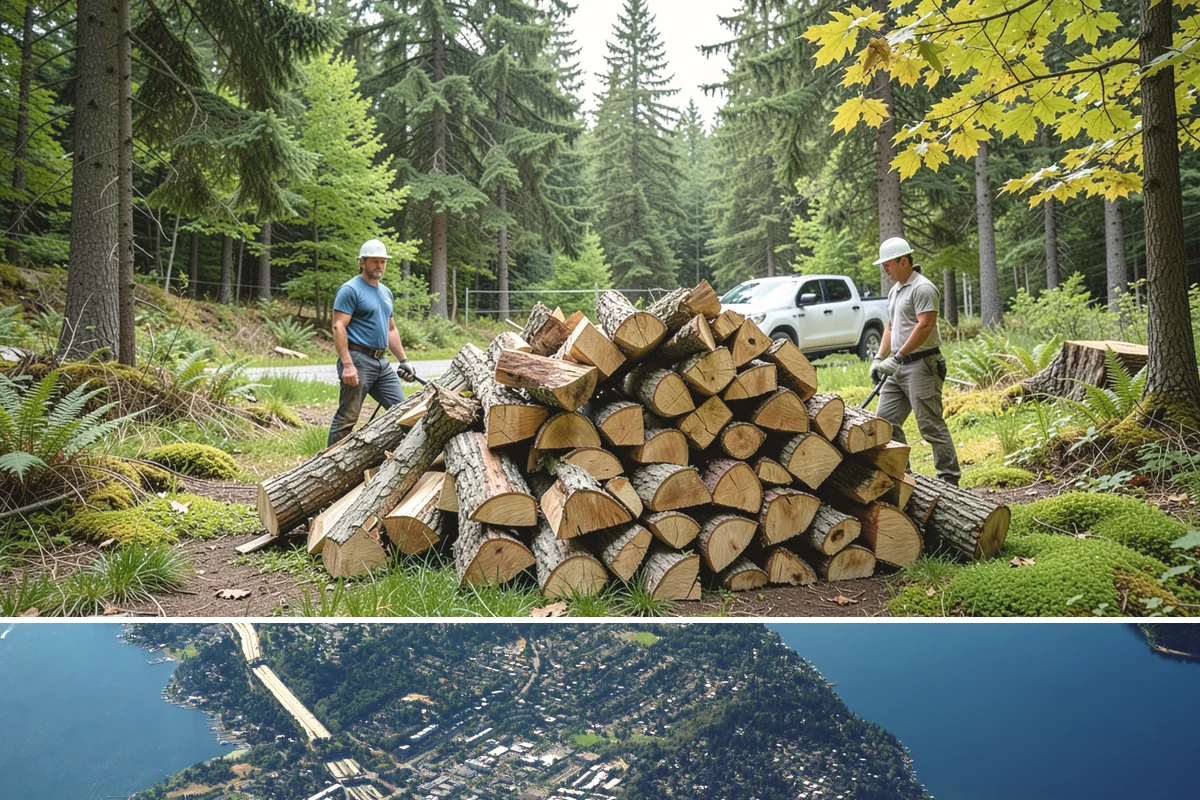 Holiday Firewood Delivery in Mercer Island, King County, WA - Late fall through the winter holidays is the window, so booking ahead of the busy calendar secures your date.