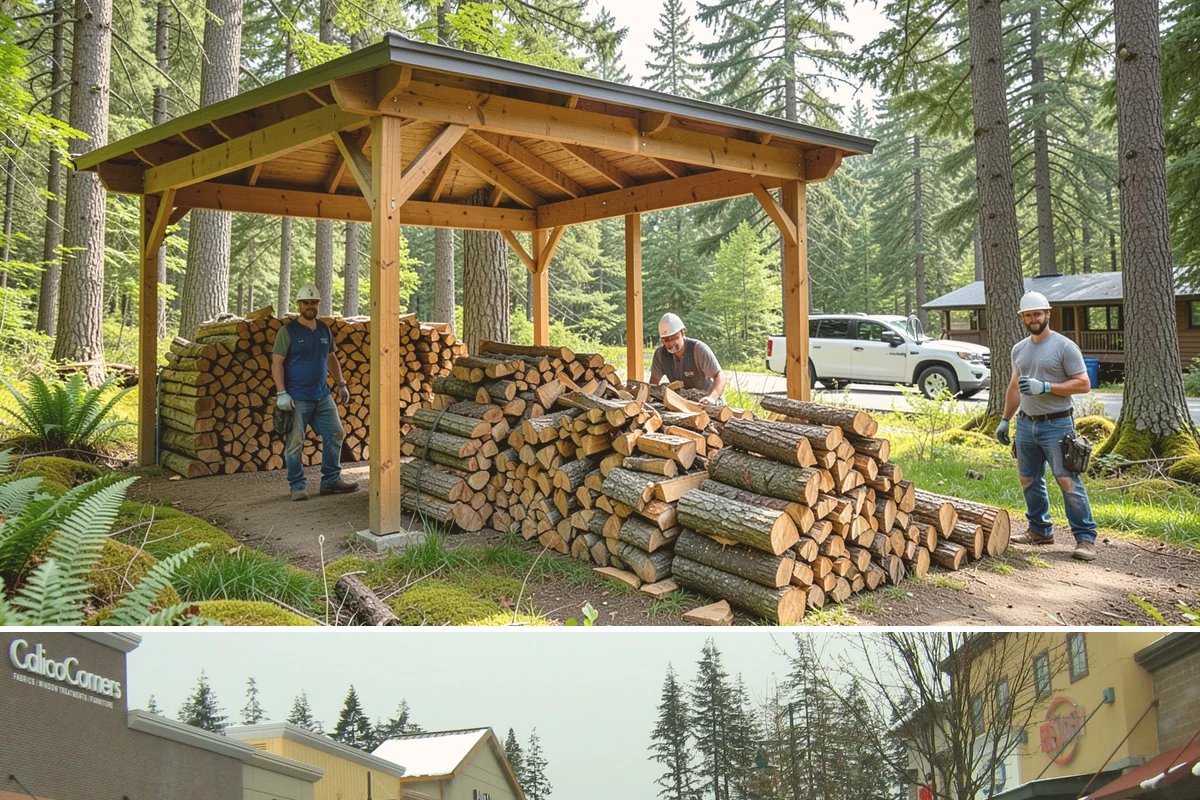 Holiday Firewood Delivery in Mill Creek, Snohomish County, WA - Late fall through the winter holidays is the window, so booking ahead of the busy calendar secures your date.