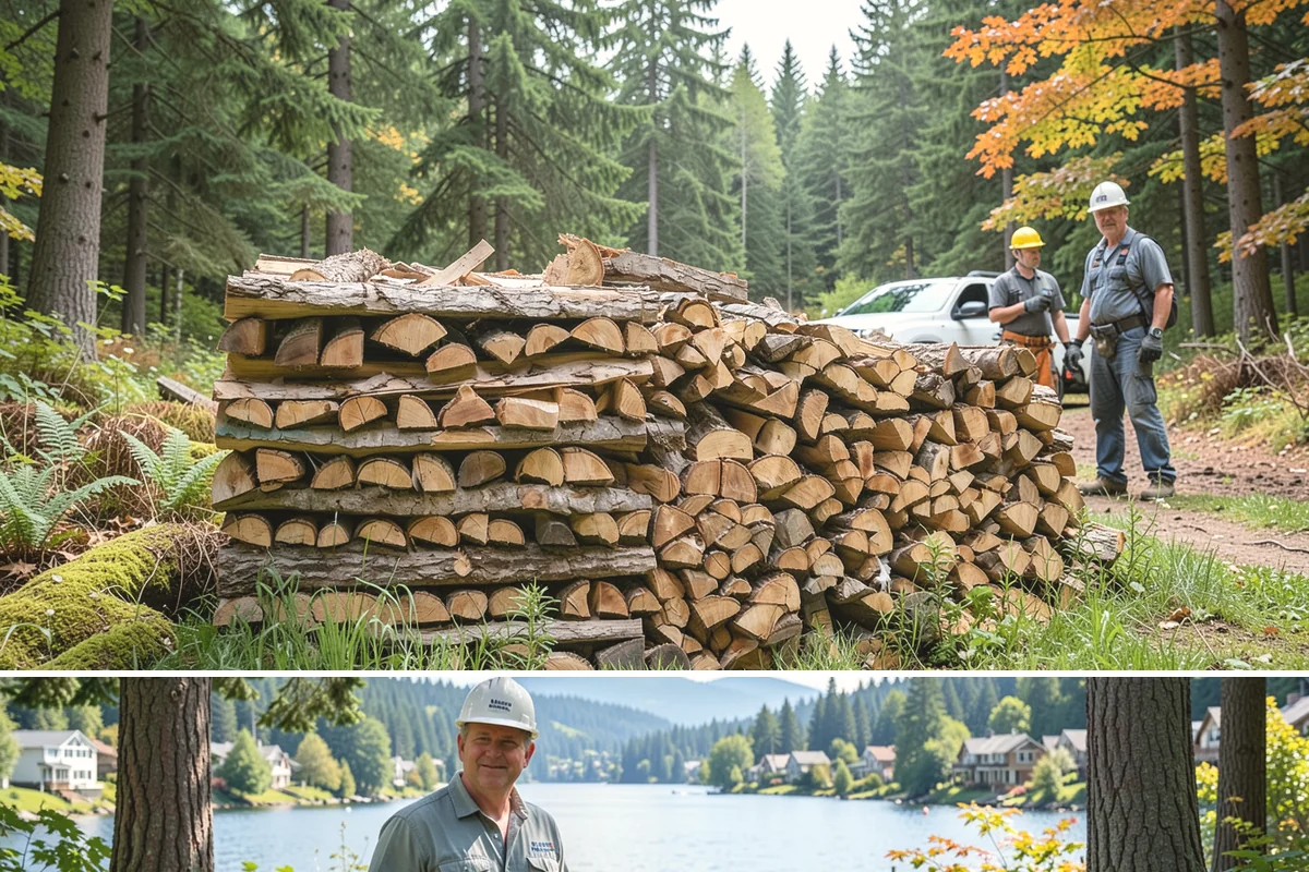 Holiday Firewood Delivery in Milton, King County, WA - Late fall through the winter holidays is the window, so booking ahead of the busy calendar secures your date.