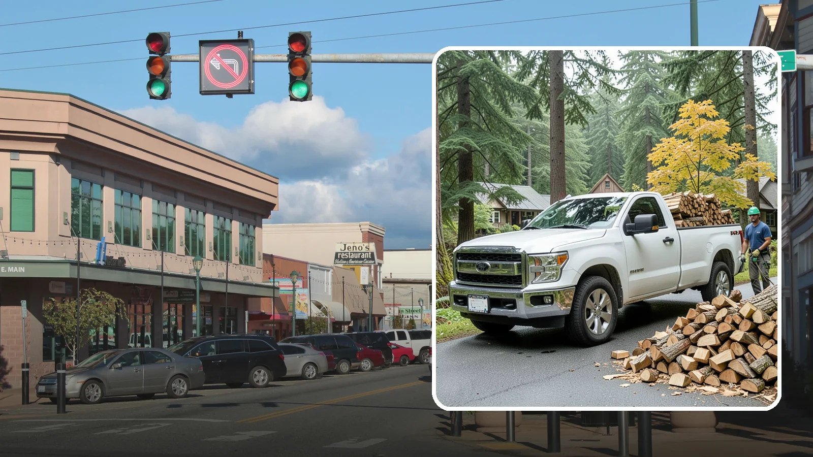 Holiday Firewood Delivery in Monroe, Snohomish County, WA - We deliver dry wood around the holidays so your gatherings stay warm and your fires burn bright.