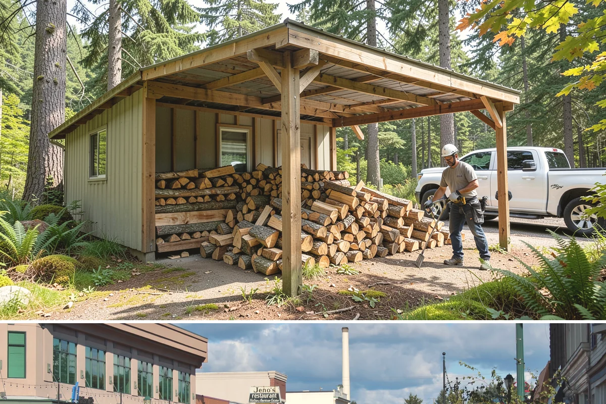 Holiday Firewood Delivery in Monroe, Snohomish County, WA - Late fall through the winter holidays is the window, so booking ahead of the busy calendar secures your date.