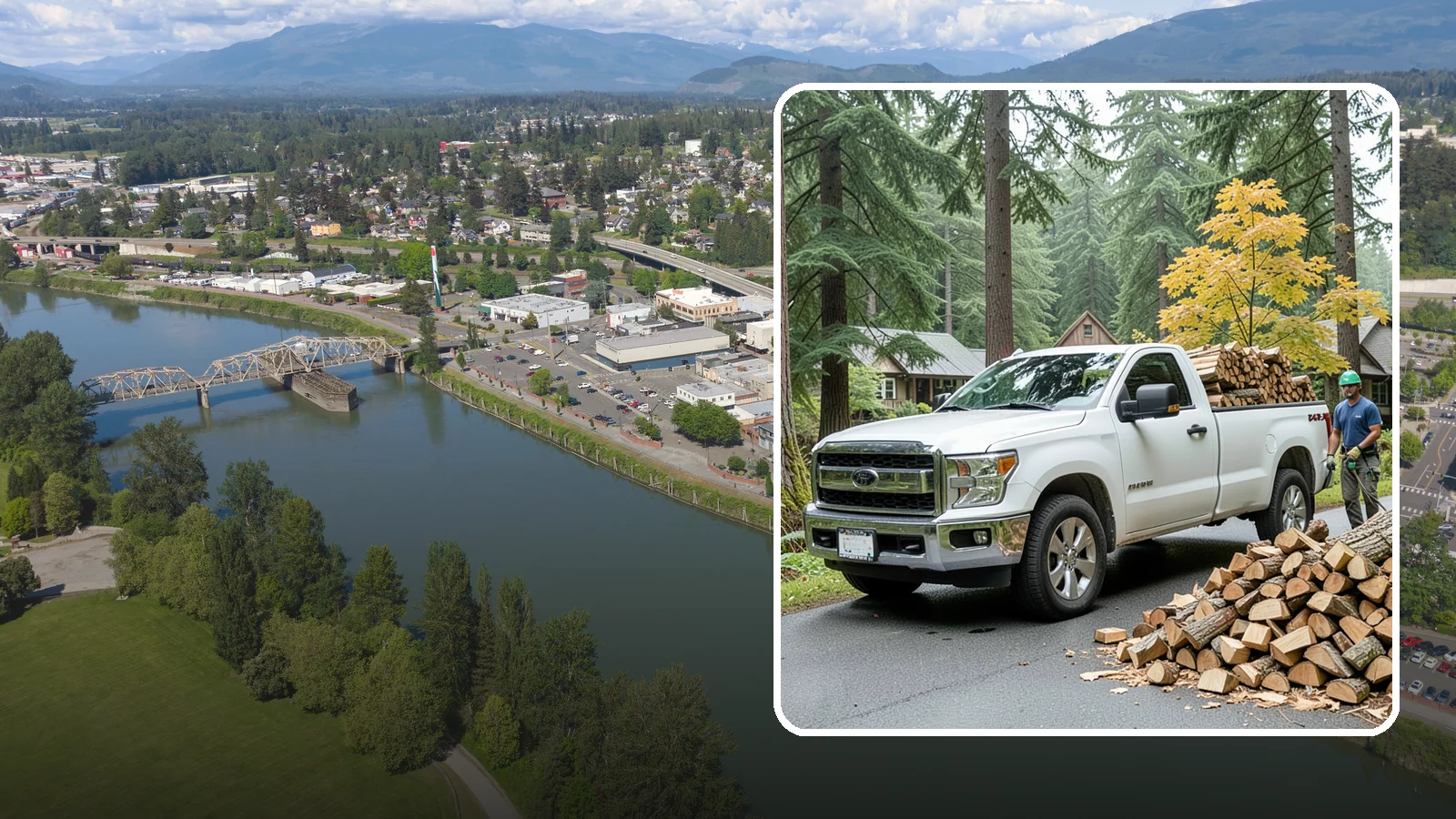 Holiday Firewood Delivery in Mount Vernon, WA - We deliver dry wood around the holidays so your gatherings stay warm and your fires burn bright.