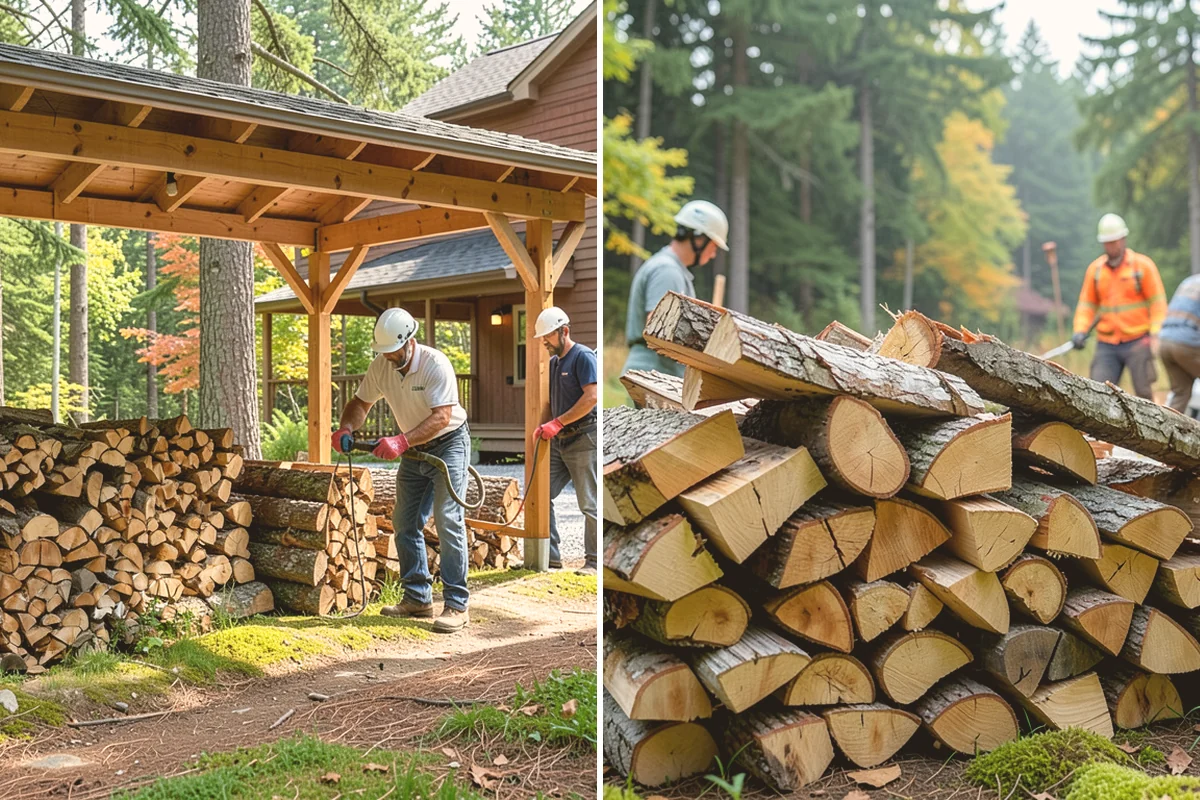 Holiday Firewood Delivery in Mount Vernon, WA - Confirm your holiday quantity and delivery date