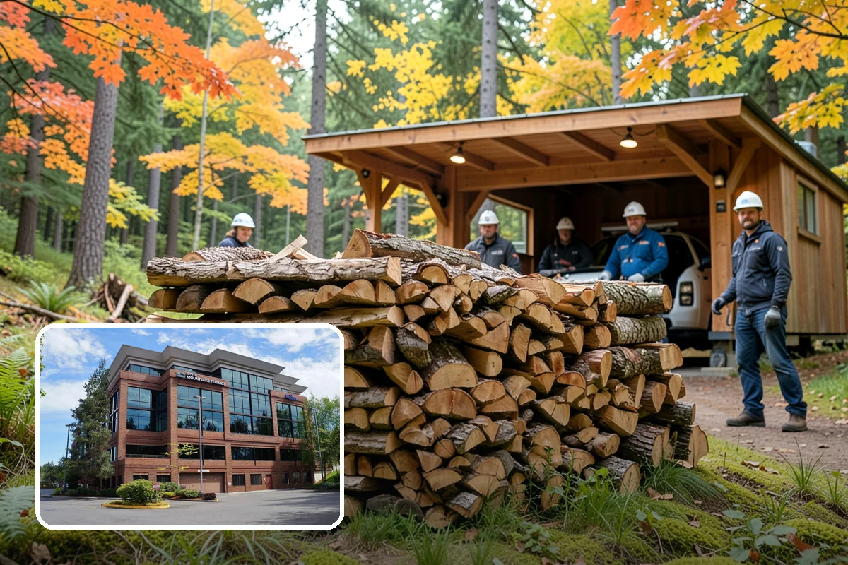 Holiday Firewood Delivery in Mountlake Terrace, WA - Keeps you stocked through a high-use season