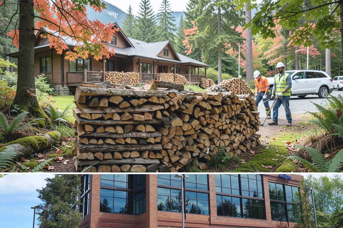 Holiday Firewood Delivery in Mountlake Terrace, WA - Late fall through the winter holidays is the window, so booking ahead of the busy calendar secures your date.