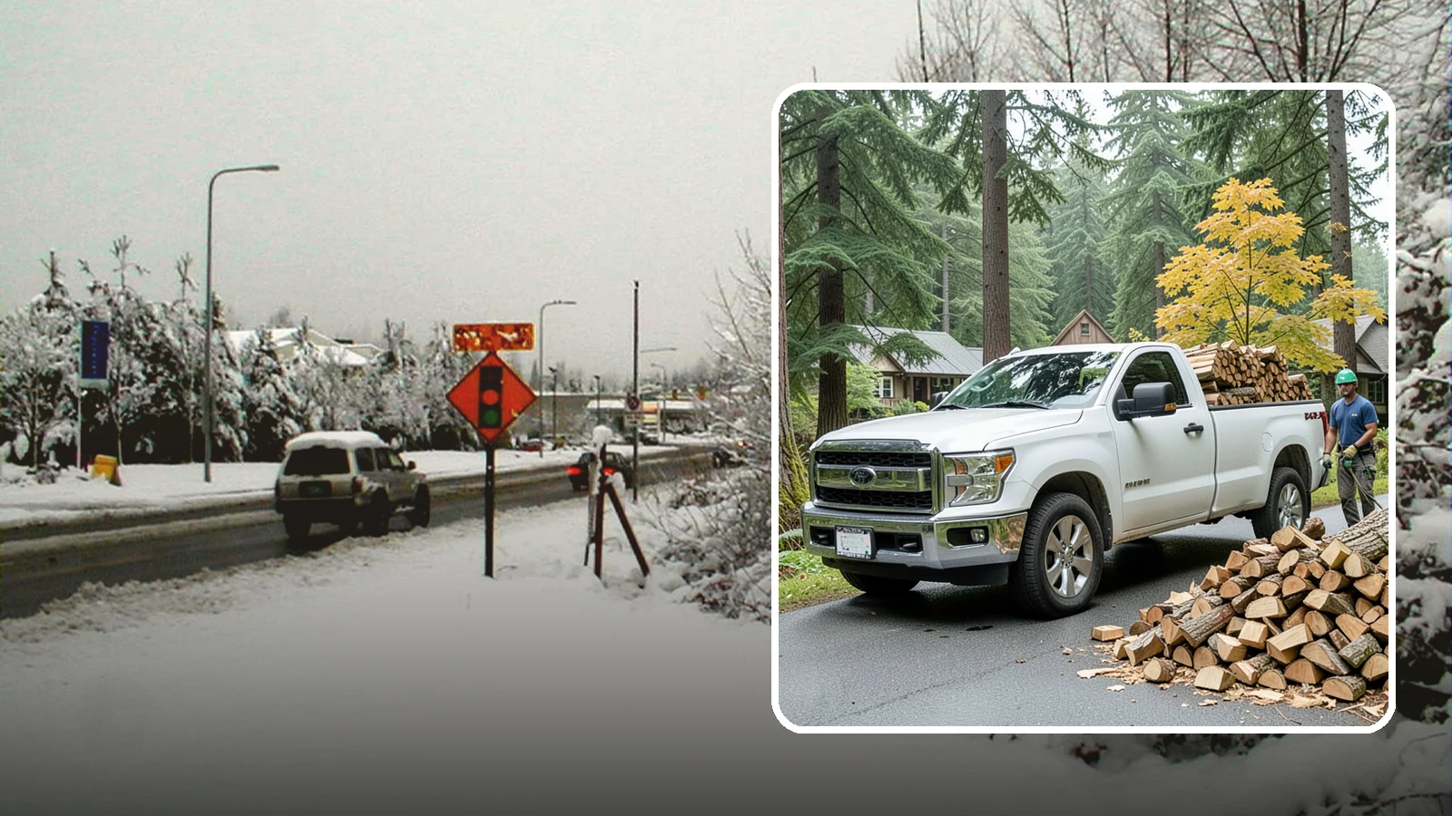 Holiday Firewood Delivery in Newcastle, King County, WA - We deliver dry wood around the holidays so your gatherings stay warm and your fires burn bright.