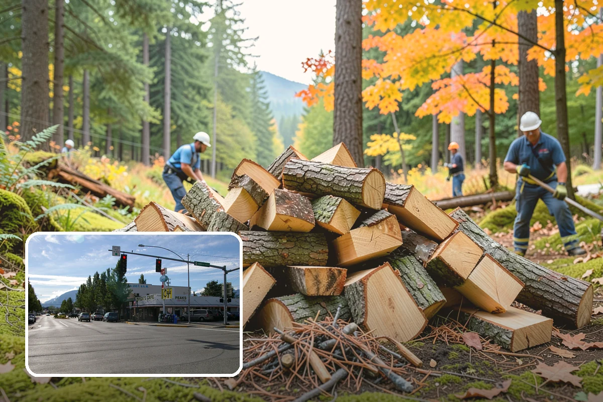 Holiday Firewood Delivery in North Bend, King County, WA - Keeps you stocked through a high-use season