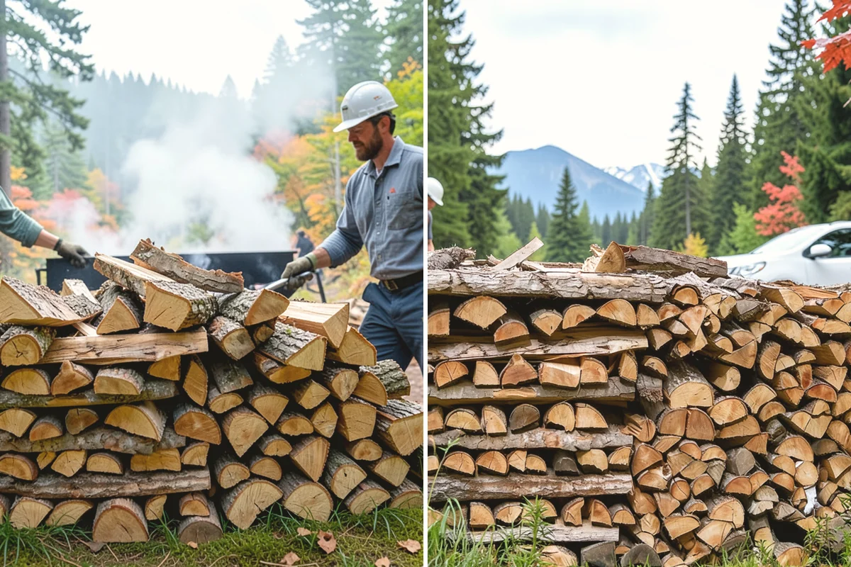 Holiday Firewood Delivery in North Bend, King County, WA - Confirm your holiday quantity and delivery date