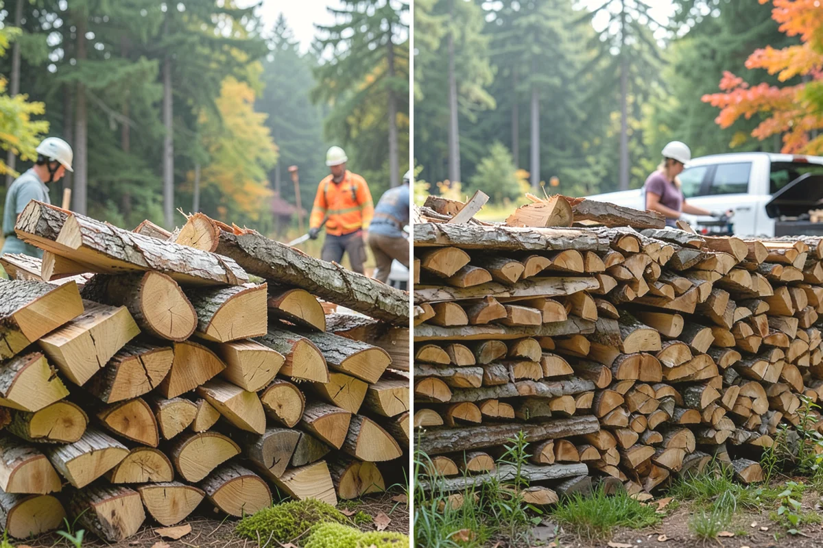 Holiday Firewood Delivery in Oak Harbor, Island County, WA - Confirm your holiday quantity and delivery date