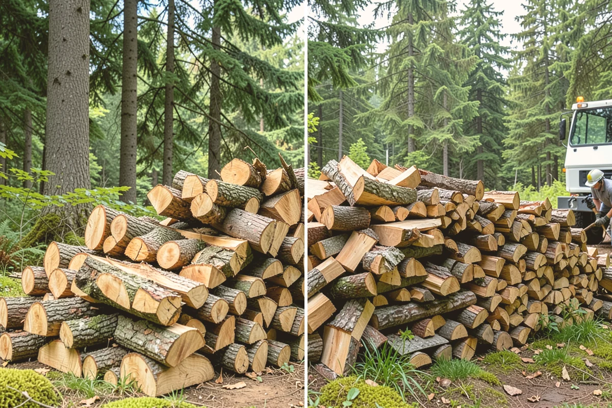 Holiday Firewood Delivery in Orting, Pierce County, WA - Confirm your holiday quantity and delivery date